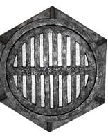 Blue Lit Grate - 1998