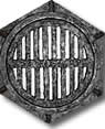 Blue Lit Grate